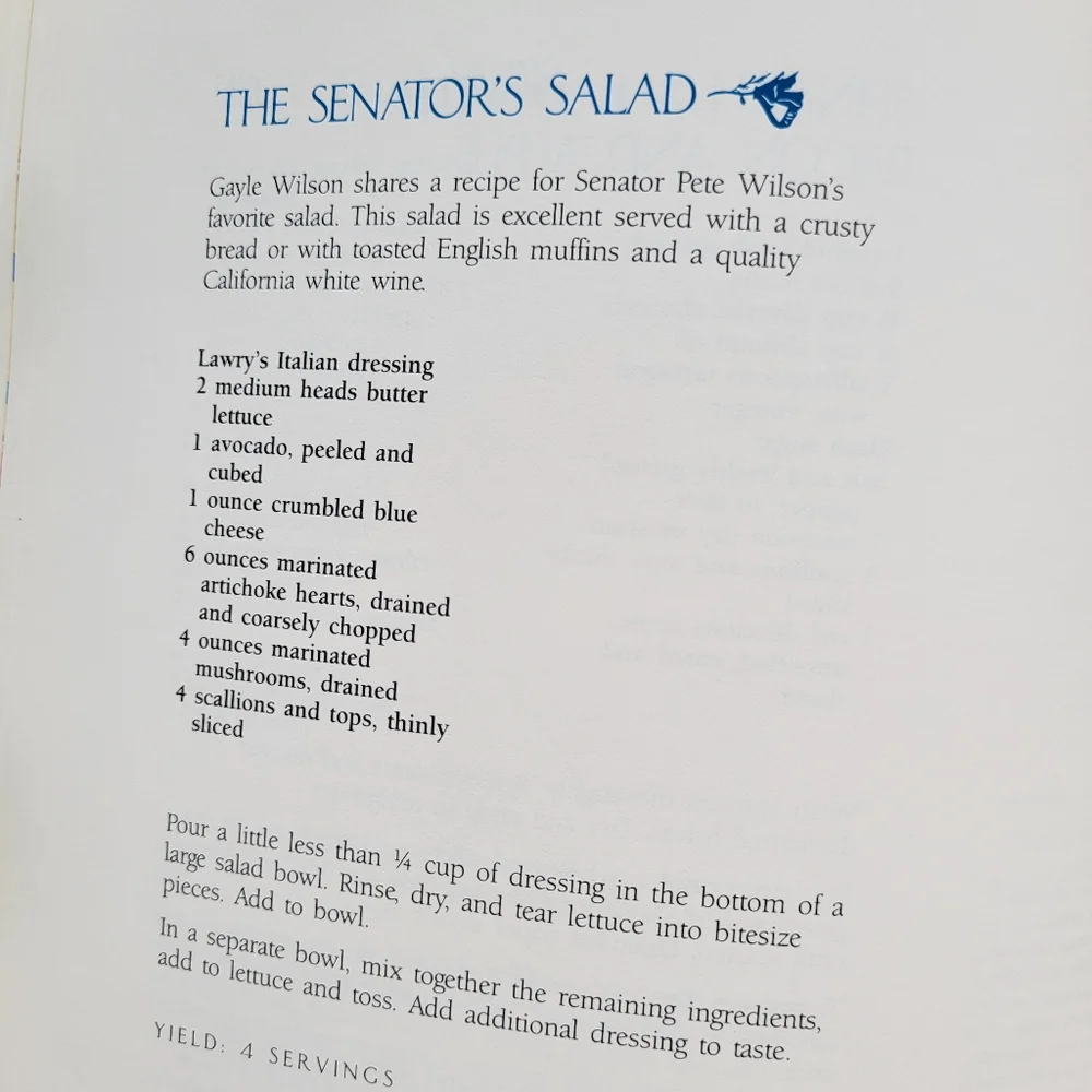 Delicious Decisions Cookbook ~ 1987 Junior League of San Diego ~ California ~